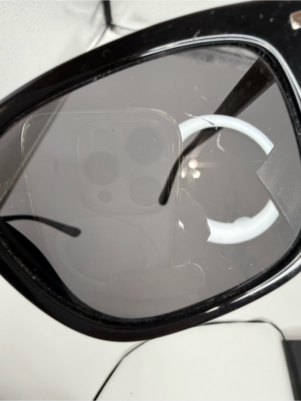 Prada SPR18W 56 18 1AB -731 150 3N sunglasses frames - Picture 9 of 10